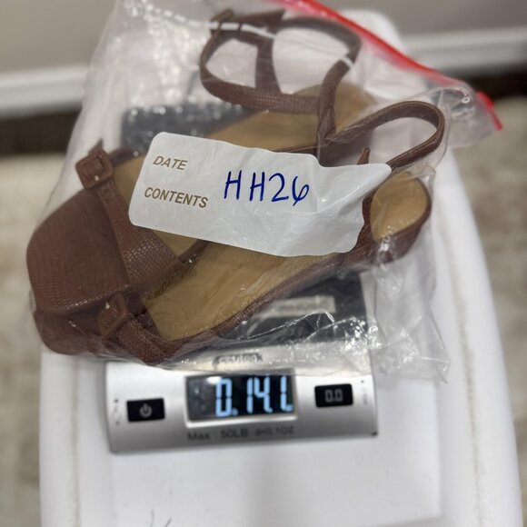 J.Crew Sandals Womens Size 6 Ankle Strap Square Toe Buckle Low Heel Strappy - Picture 8 of 8